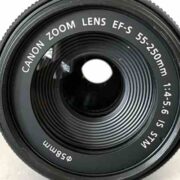 【レンズ買取】キヤノン Canon ZOOM LENS EF-S 55-250mm F4-5.6 IS STM 美品の査定価格