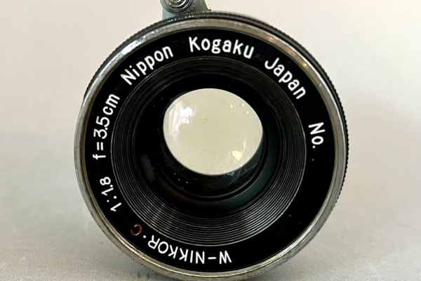 【レンズ買取】ニコン Nikon Nippon Kogaku W-NIKKOR C 3.5cm 35mm F1.8 For Leica L39 傷・カビ・クモリの査定価格