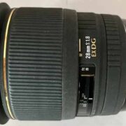 【レンズ買取】シグマ SIGMA 28mm F1.8 EX DG For Canon 美品の査定価格