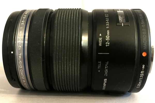 【レンズ買取】オリンパス OLYMPUS M.ZUIKO DIGITAL ED 12-50mm F3.5-6.3 EZ 動作不可の査定価格