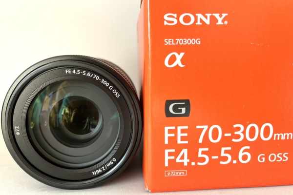 【レンズ買取】ソニー SONY FE 70-300mm F4.5-5.6 G OSS SEL70300G 動作不可の査定価格