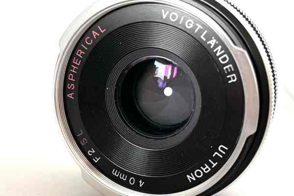 【レンズ買取】フォクトレンダー VOIGTLANDER ULTRON 40mm F2 SL For Nikon クモリ・バルサム切れの査定価格
