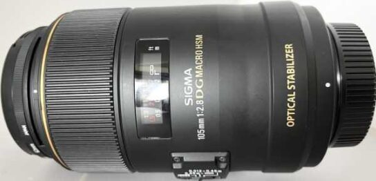 【レンズ買取】シグマ SIGMA 105mm F2.8 DG MACRO HSM OS For Nikon 異音の査定価格
