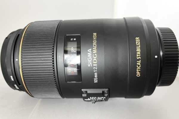 【レンズ買取】シグマ SIGMA 105mm F2.8 DG MACRO HSM OS For Nikon 異音の査定価格