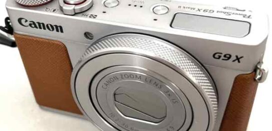 【カメラ買取】キヤノン Canon PowerShot G9 X Mark II 液晶に黄ばみありの査定価格