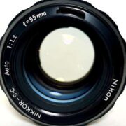 【レンズ買取】ニコン Nikon NIKKOR-S.C Auto 55mm F1.2 Non Ai 前玉カビありの査定価格