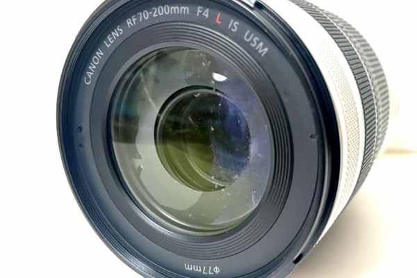 【レンズ買取】キヤノン Canon LENS RF 70-200mm F4 L IS USM 水没品ありの査定価格
