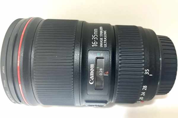 【レンズ買取】キヤノン Canon ZOOM LENS EF 16-35mm F4 L IS USM 美品の査定価格