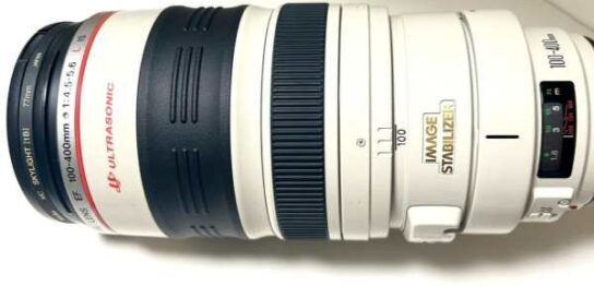 【レンズ買取】キヤノン CANON EF 100-400mm F4.5-5.6L IS USM 美品の査定価格